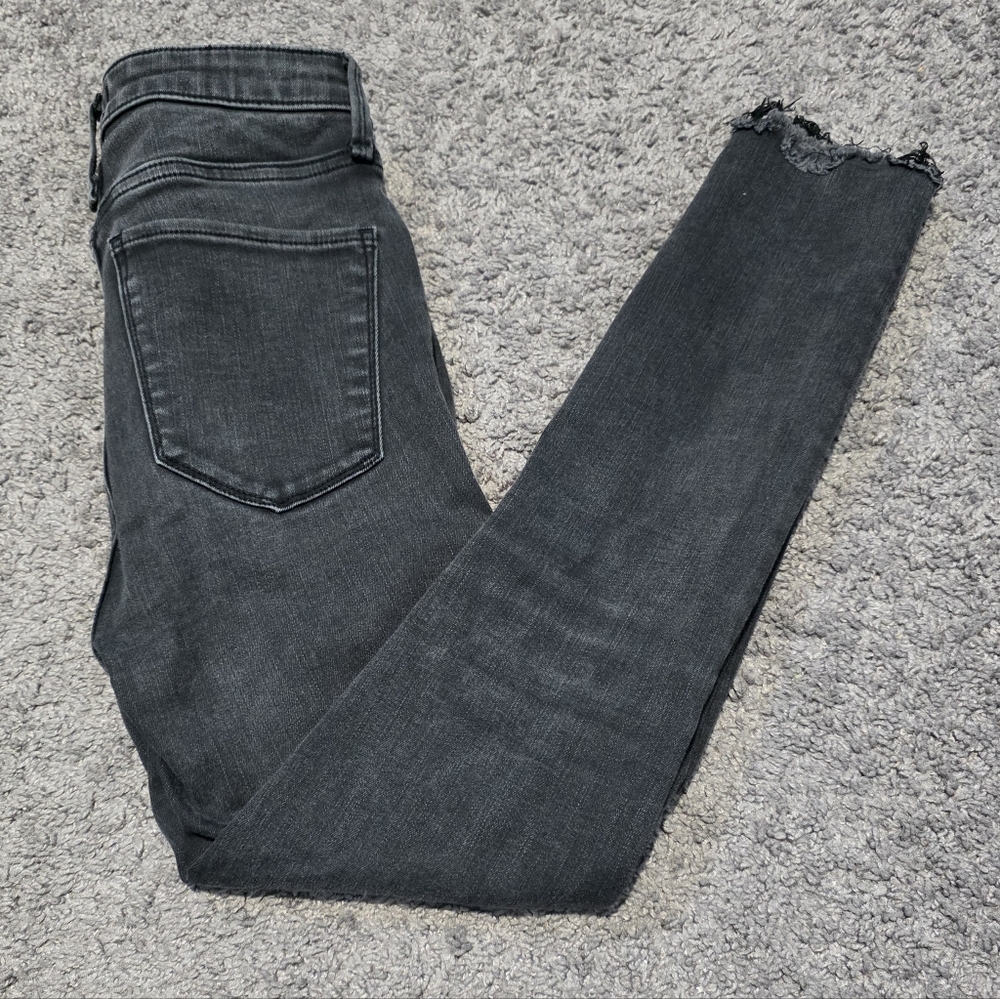 Abercrombie & Fitch Dark Gray Skinny Jeans